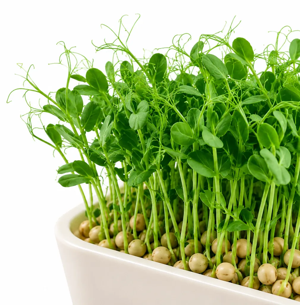 Peas microgreens